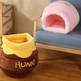 Comfy Honey Pot Pet Plush Bed